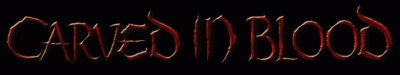 logo Carved In Blood